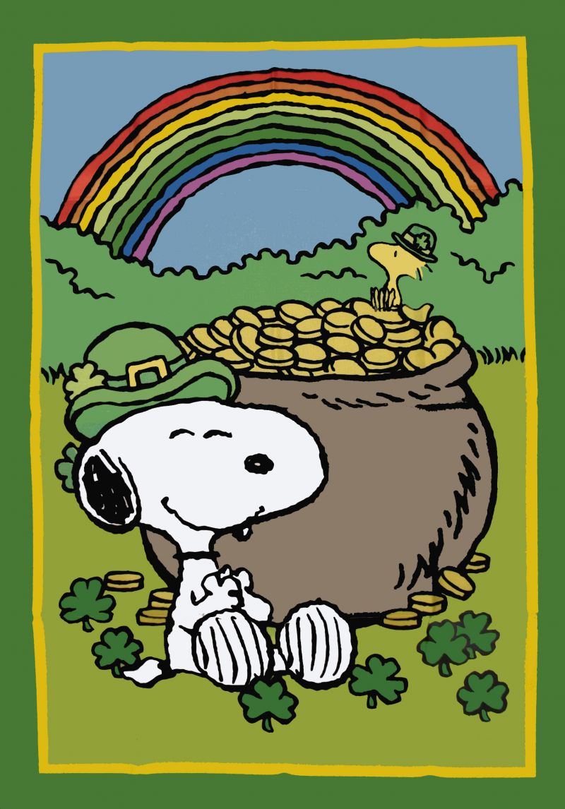 peanuts st patricks day images