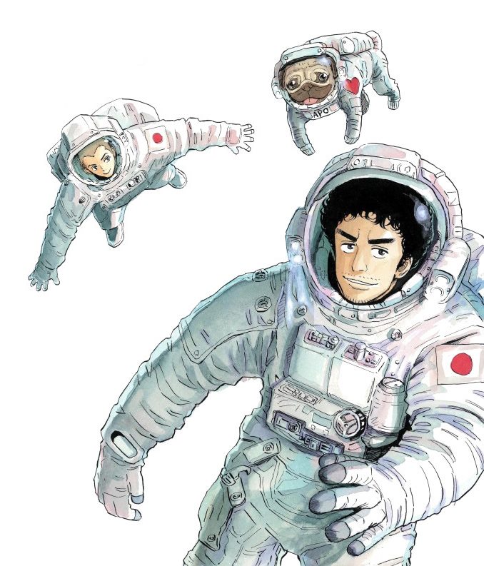 Free download Uchuu Kyoudai Space Brothers Home [678x793] for your ...
