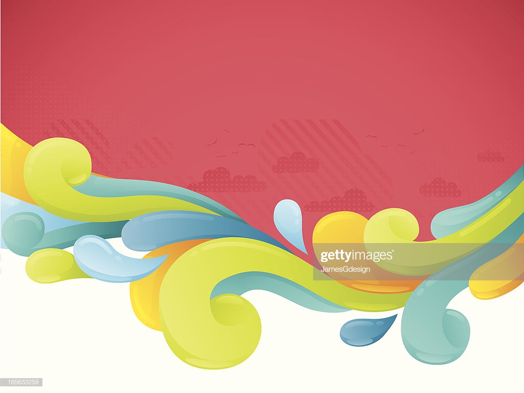 Funky Swirl Divider Background Stock Illustration Getty Image