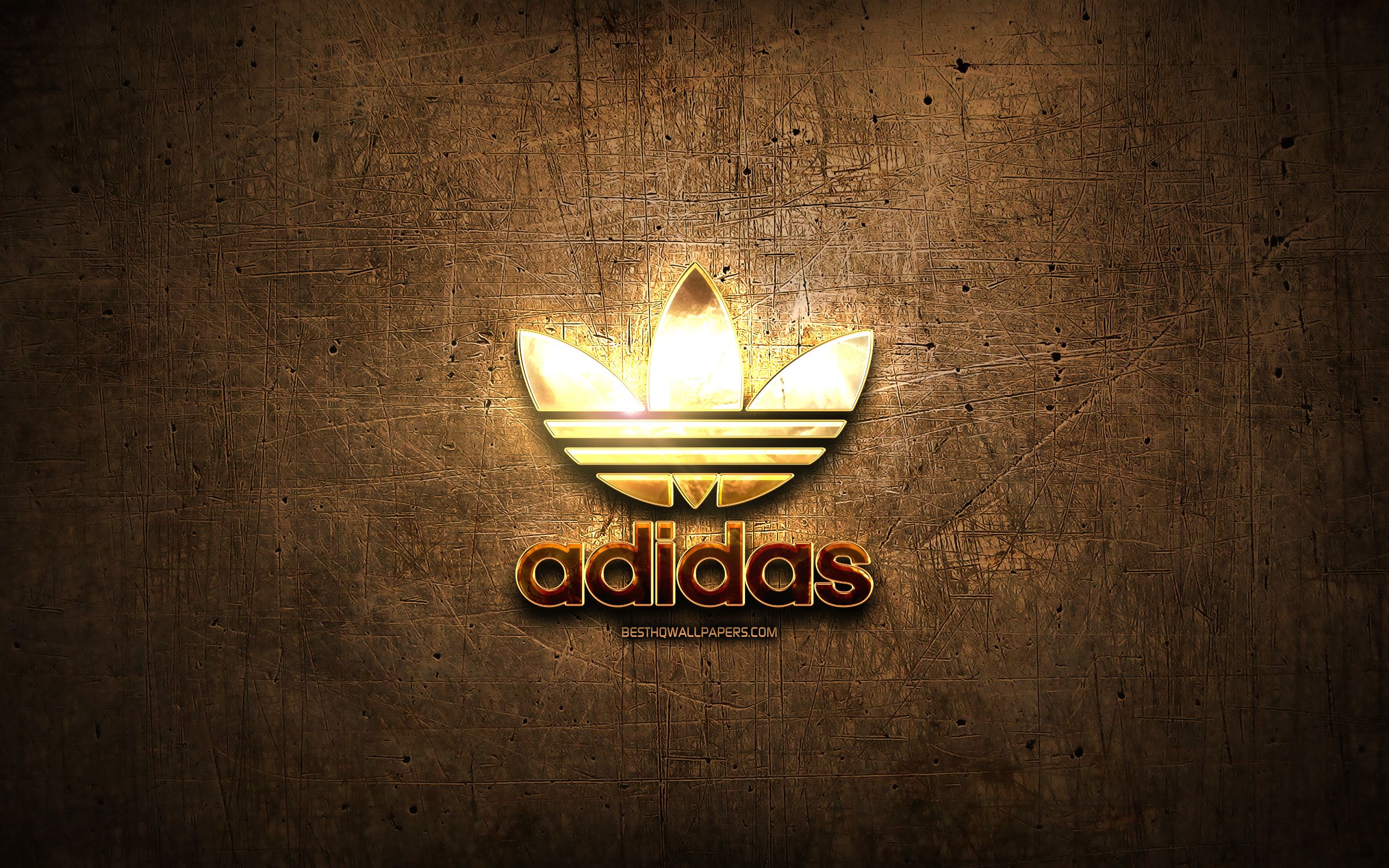 Gold Adidas Logo Wallpapers on WallpaperDog 2560x1600