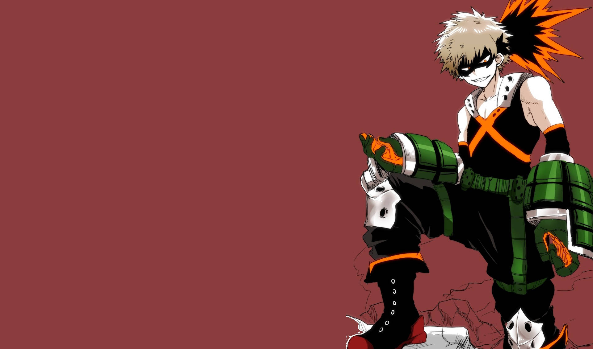 Bakugou With Hero Costume Kjqgi6zjp12g1yg7 Wallpaper
