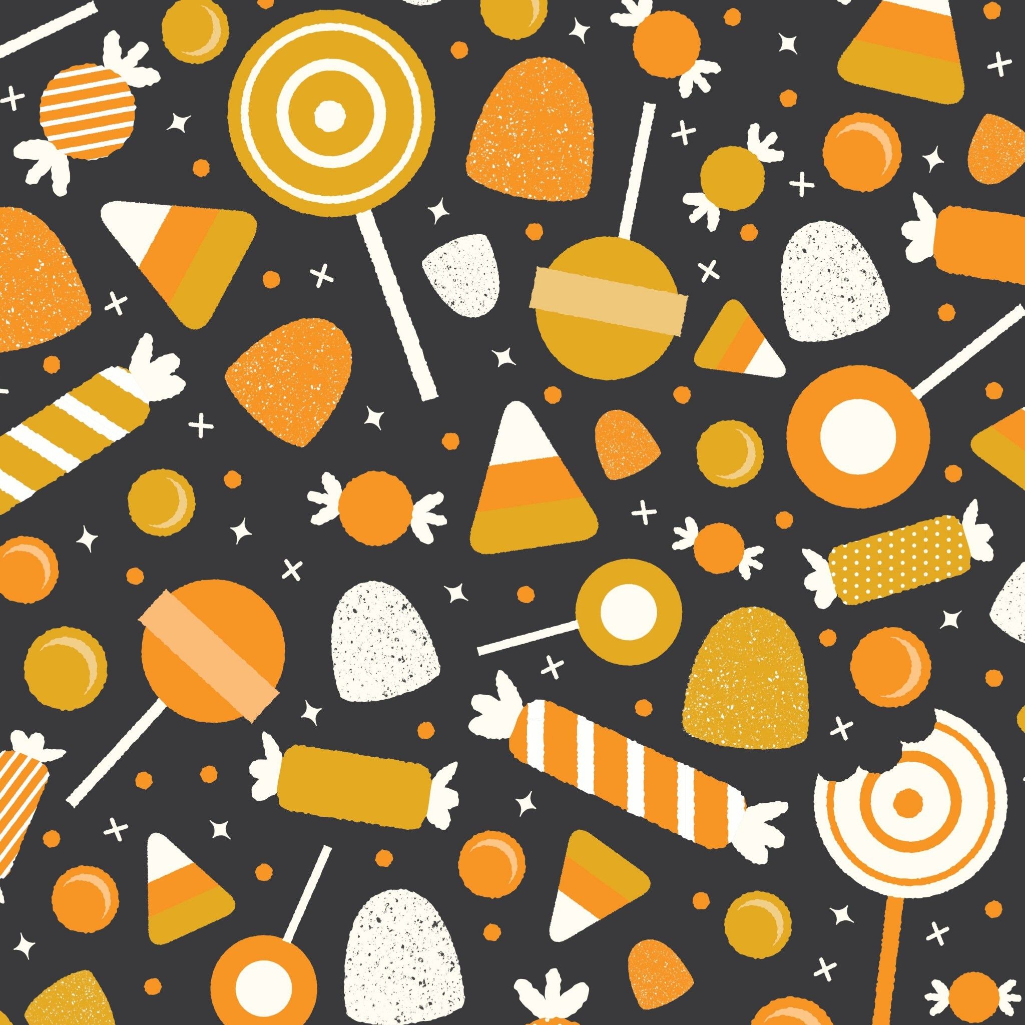 Cute Halloween Candy Wallpaper Top