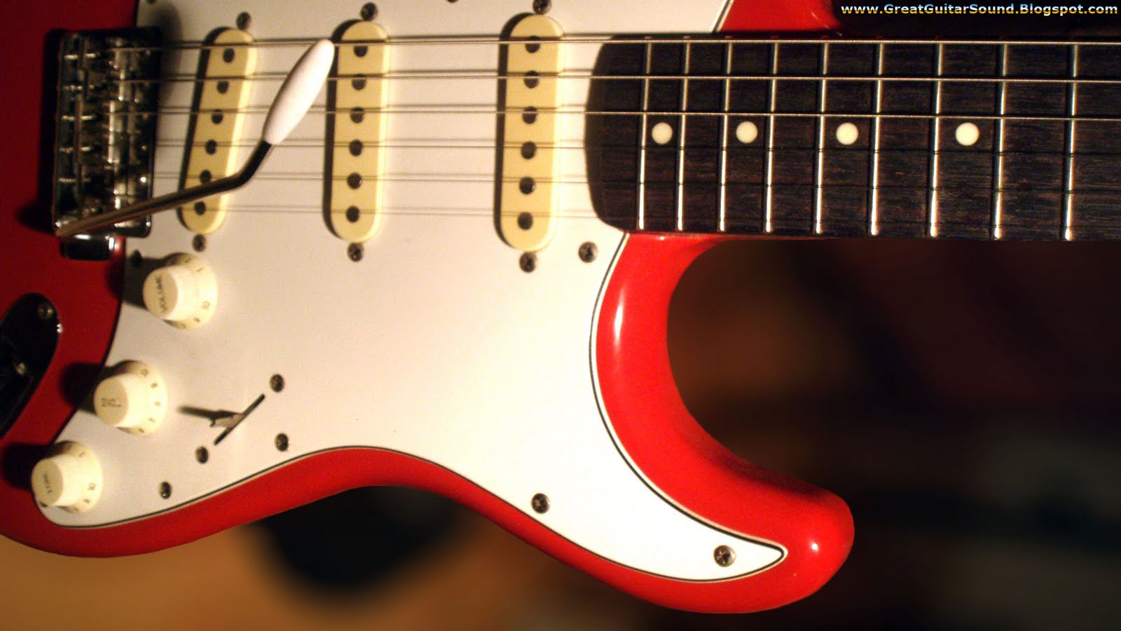 Guitar Wallpaper 3d Effect Fender Stratocaster Electric