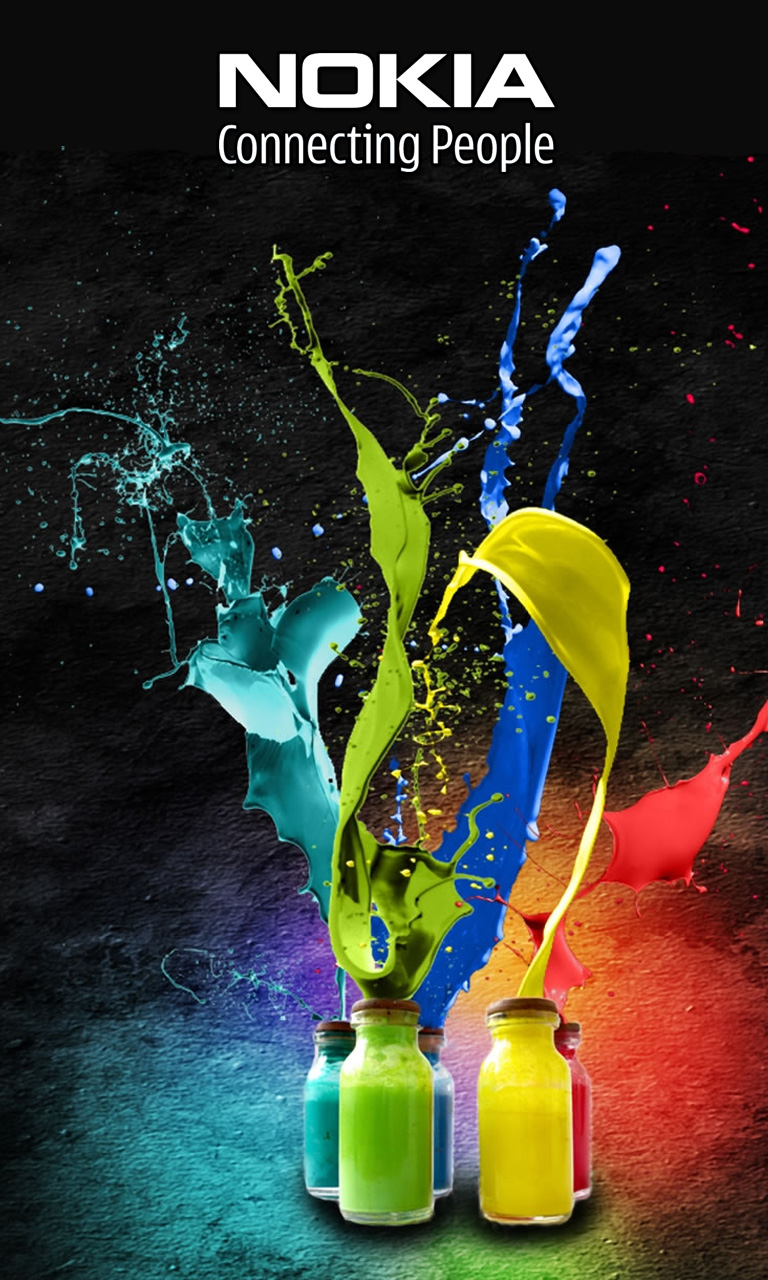 Colorful Nokia Mobile Phone Wallpaper Mobilesmspk