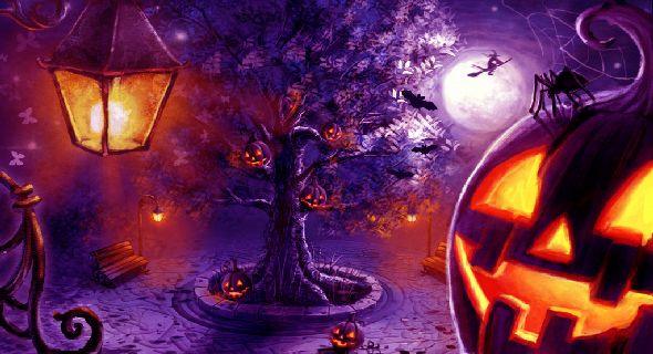 You Can Find Full Moon Scary Halloween Wallpaper In Many Resolution