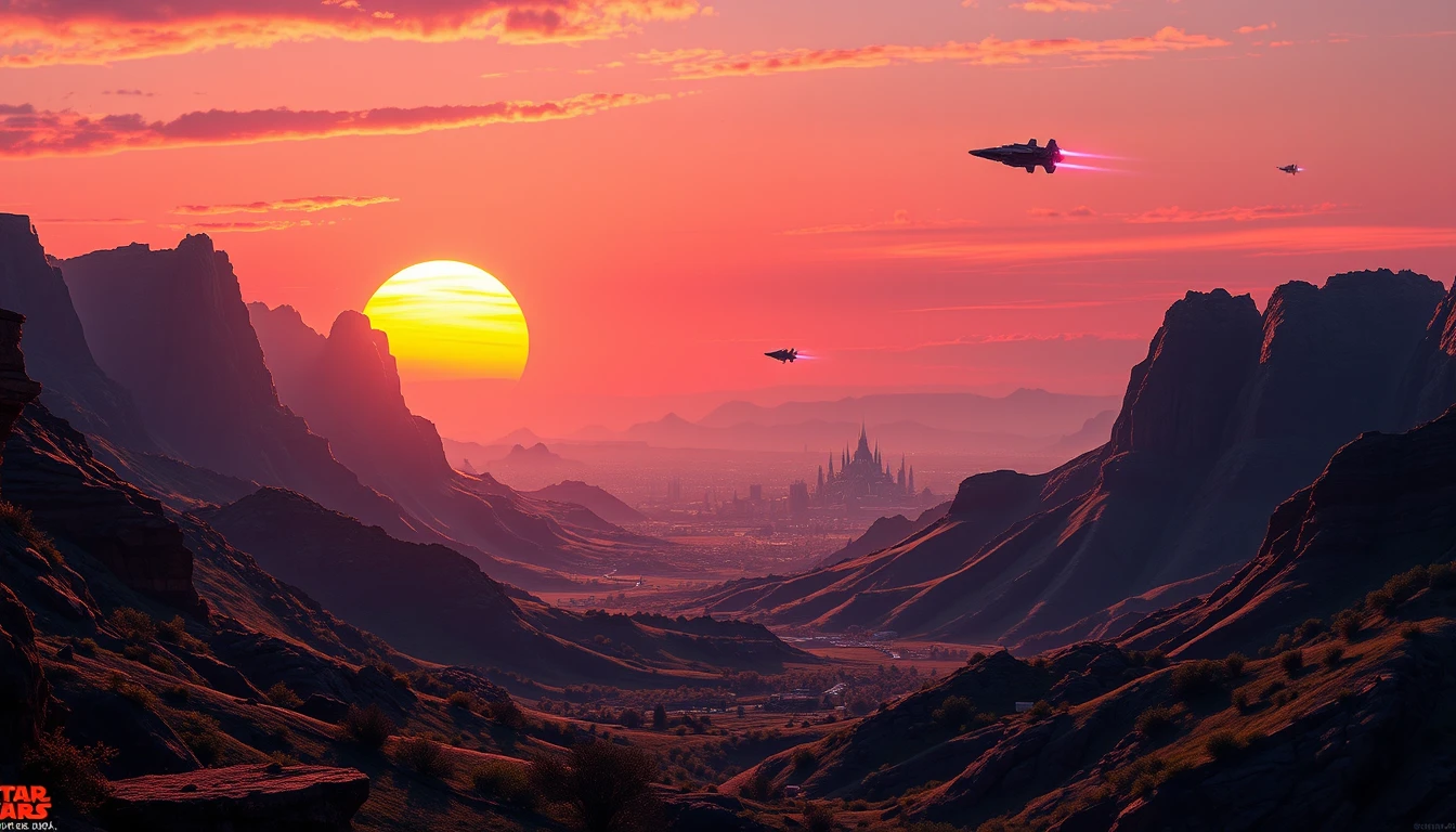Star Wars Landscape Wallpaper