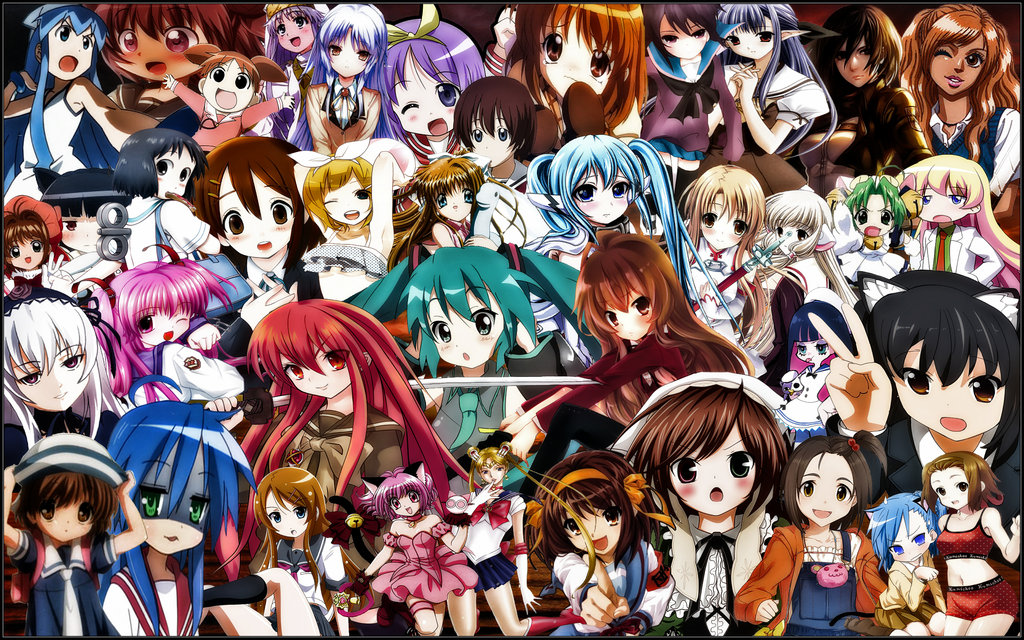 Epic Anime Wallpaper Collage HD by Hazakimoonphase on