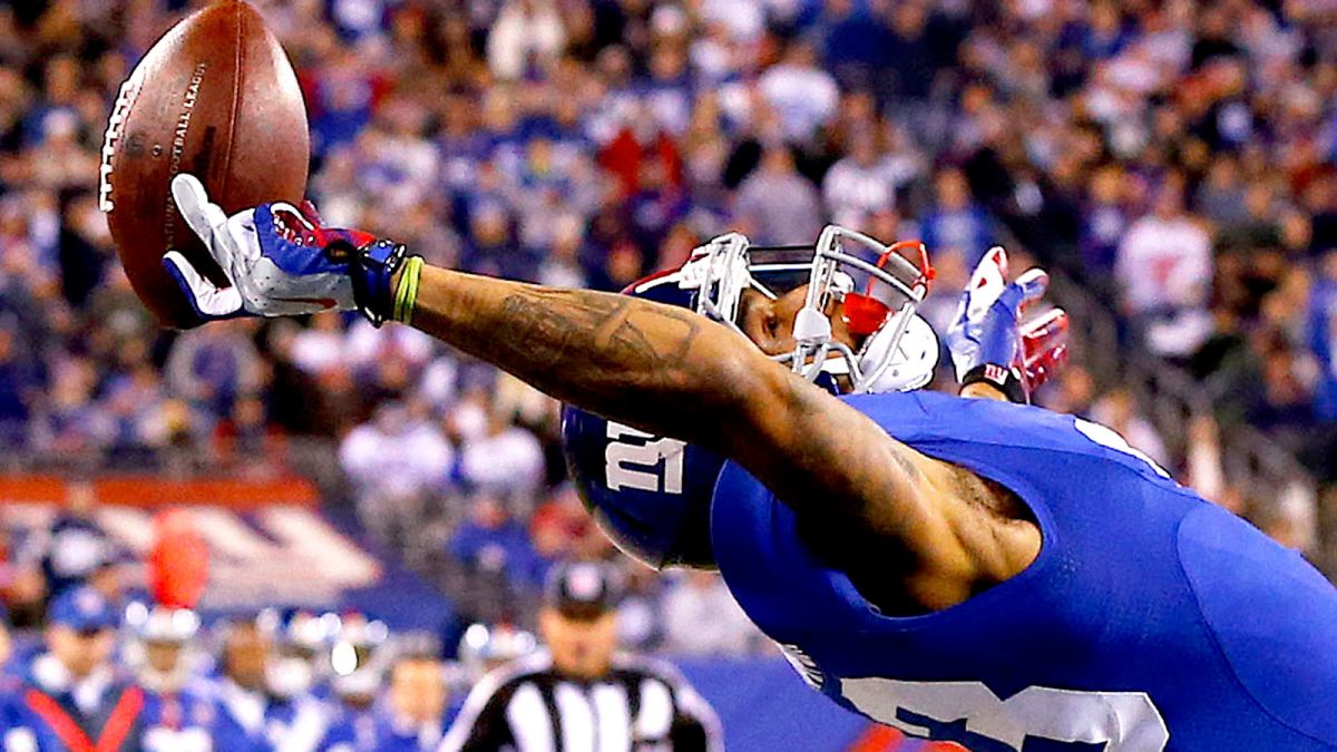 Odell Beckham S One Handed Grab Might Be The Best Catch Of Year