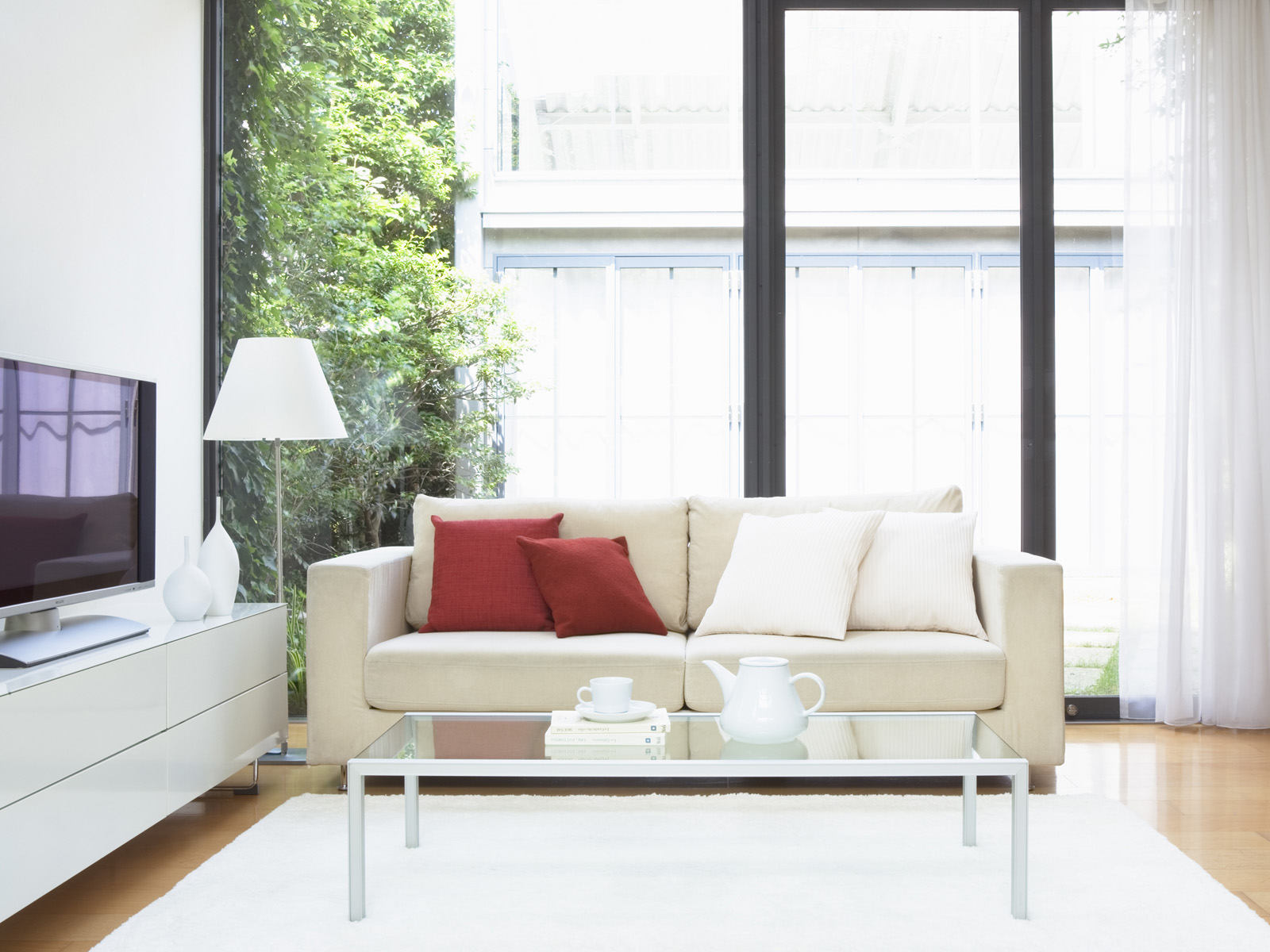 Modern interior wallpaper