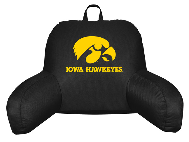 NCAA Iowa Hawkeyes Bed Rest Pillow   Buy at Team Beddingcom