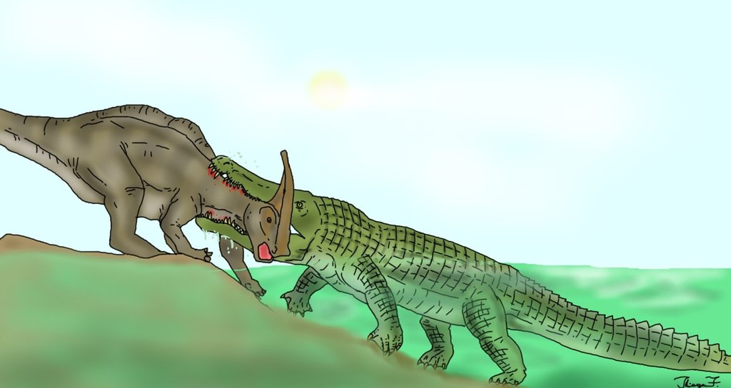 Deinosuchus By Dragnathus