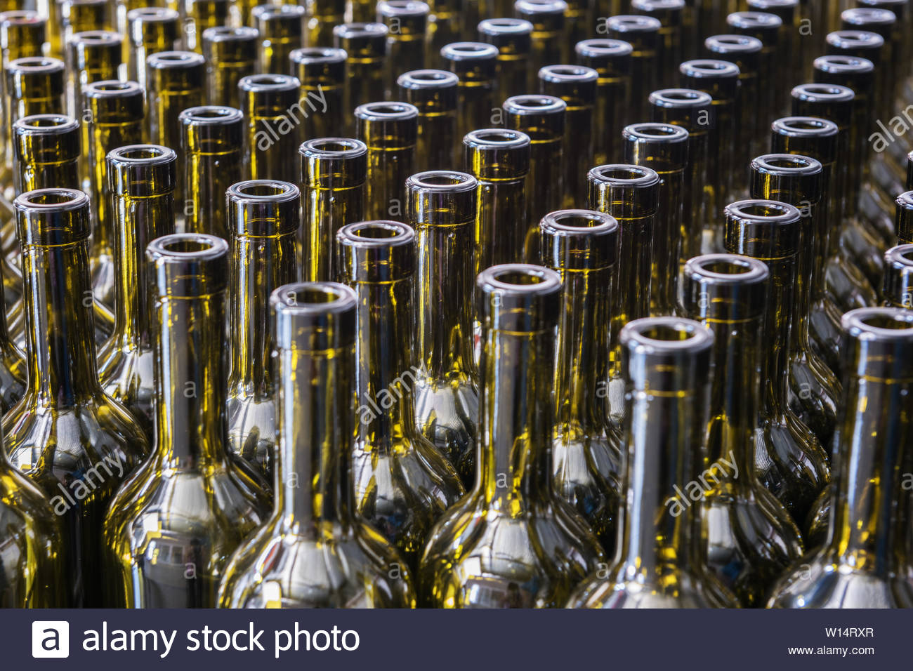 Wine Bottles Background Winemaking Process To Preparing For