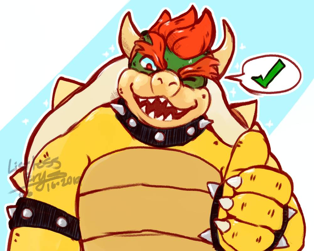 Bowser Approves By Listless Erys
