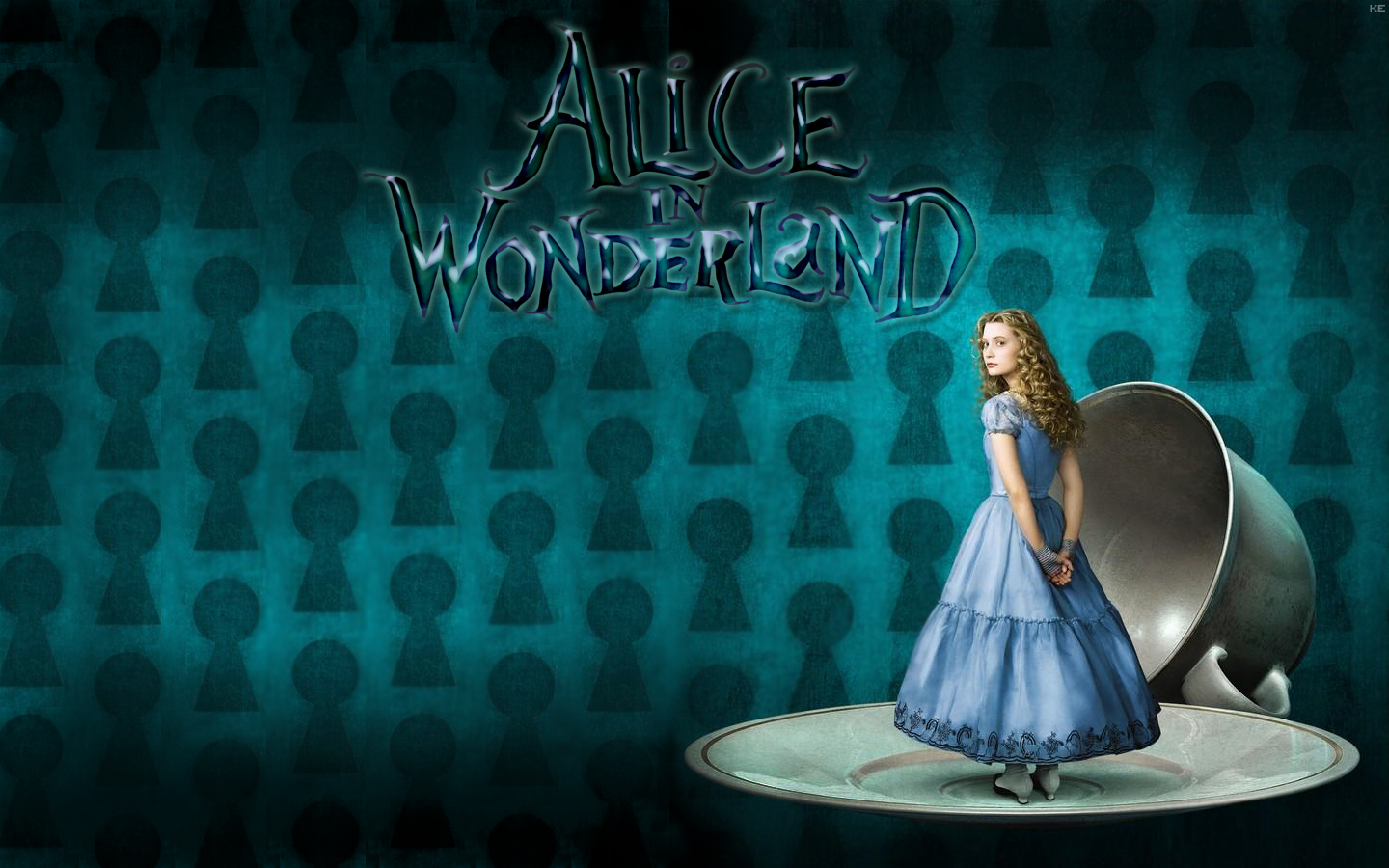 Download Aesthetic Cartoon Alice In Wonderland Wallpaper  Wallpaperscom