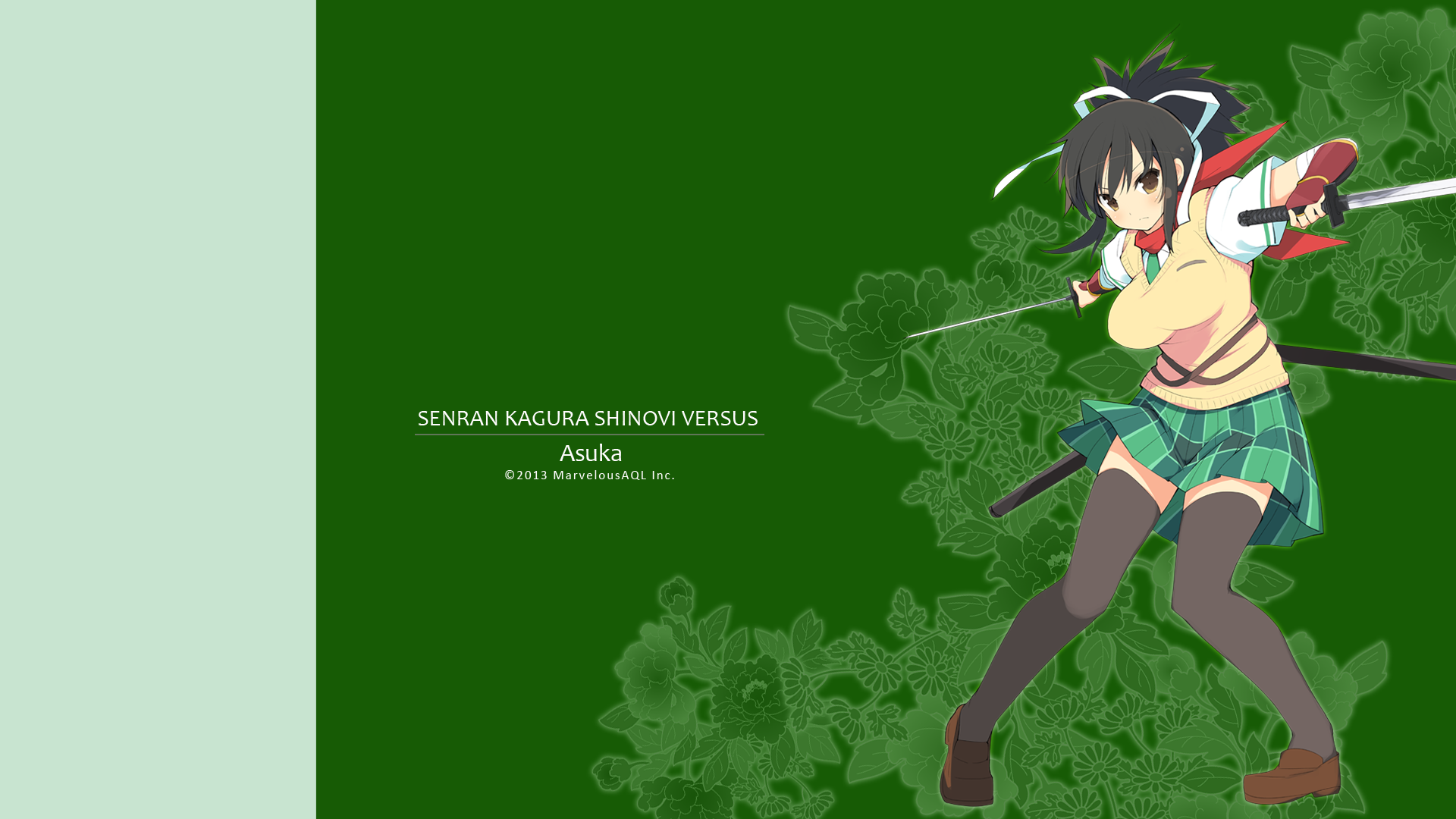 Games Movies Music Anime Senran Kagura Shinovi Versus Wallpaper