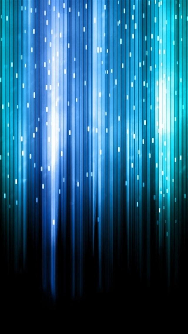 Blue Abstract Vectical Lines iPhone Background HD