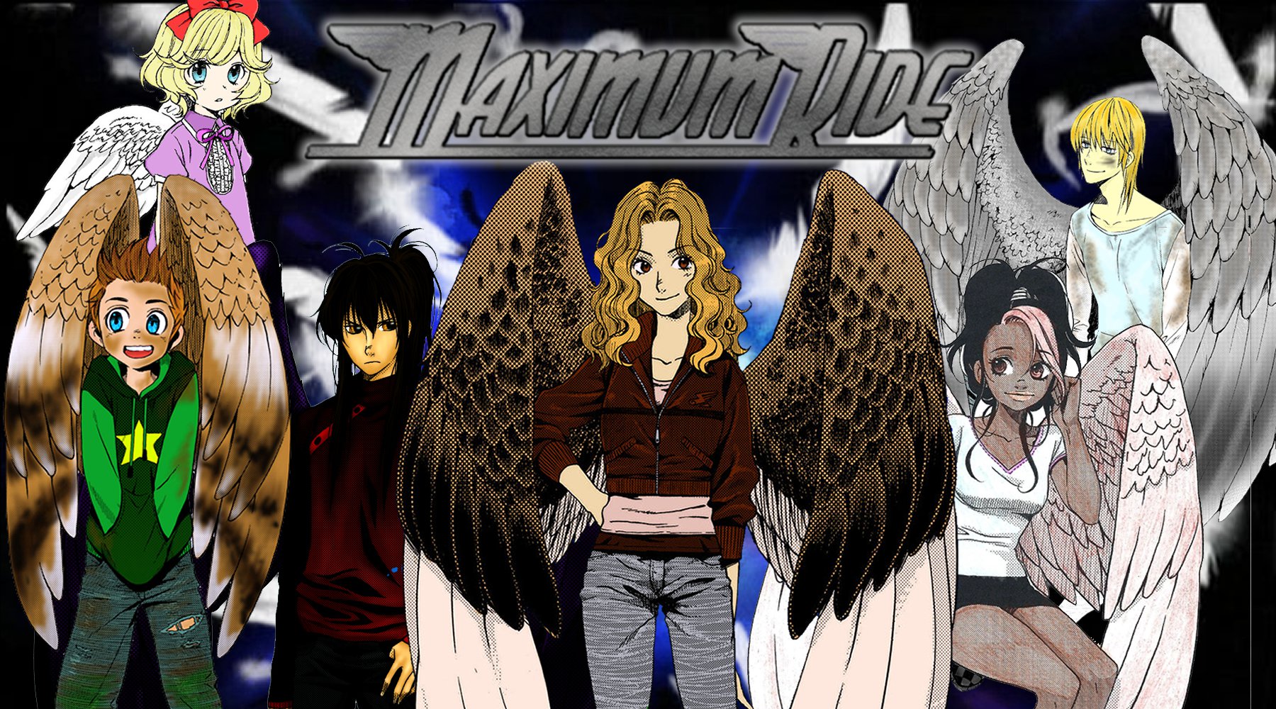 Maximum Ride Mangaposter Color By Jayprower