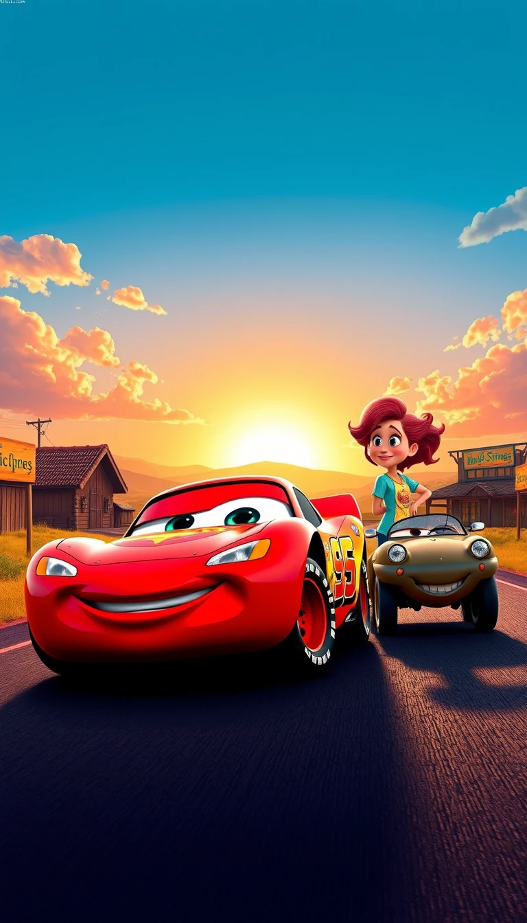 Mcqueen And Sally Wallpaper