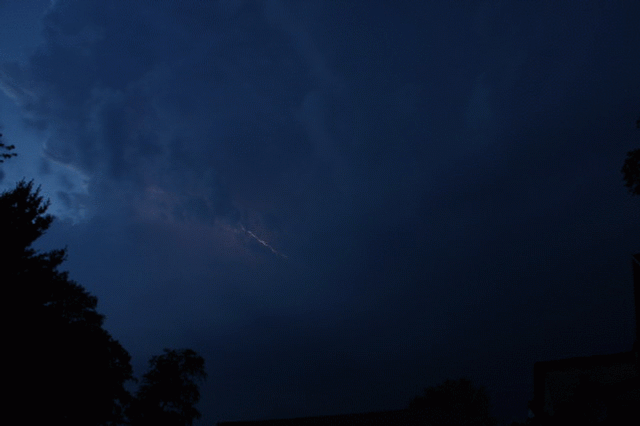 Storm Cloud With Lightning Animation Animated Gif