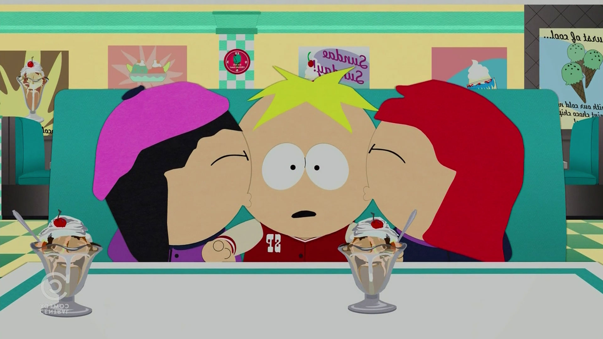 Butters Dreams About Being Kissed By Wendy And Red In