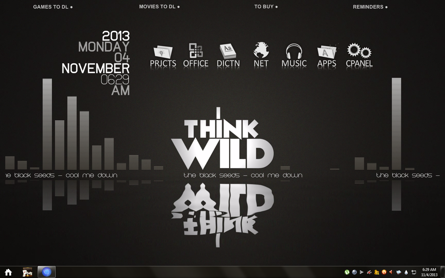 Rate My Desktop Animated Wallpaper Equalizer Now Playing Marquee D