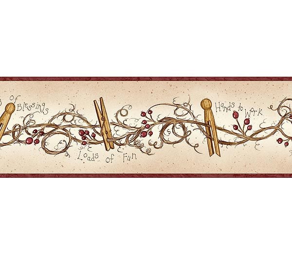 🔥 Free download Burgundy Gold Antique Scroll Wallpaper Border Clearance ...