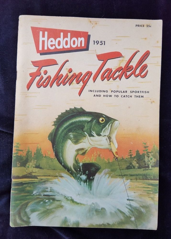 Heddon Fishing Tackle Catalog Popular Sportfish Catch