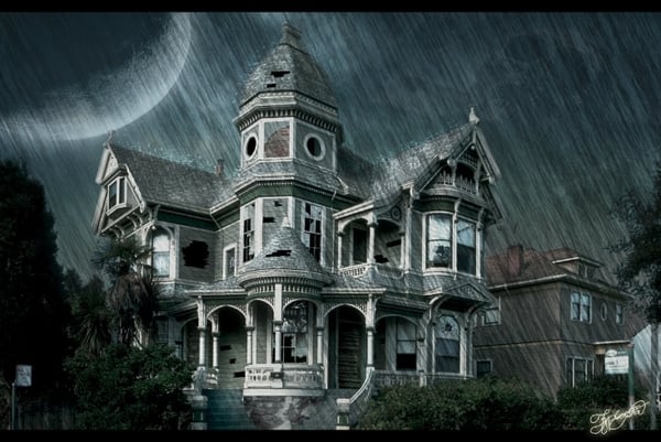 hauntedhaunted house haunted haunted house 1466x982 wallpaper 600x401