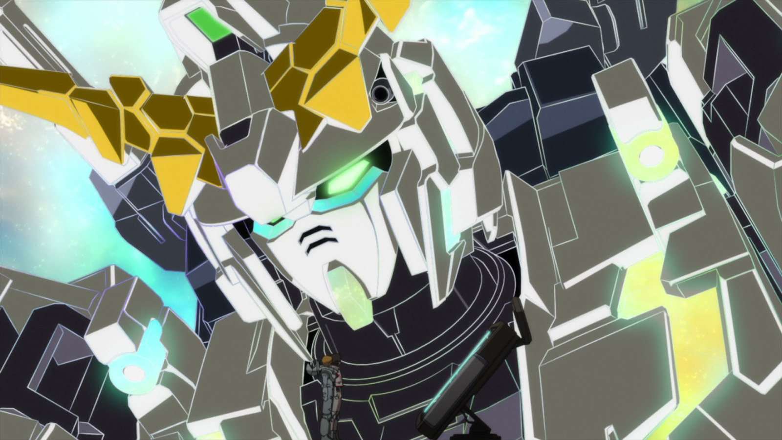 Gundam Unicorn Green Psycho Frame Wallpaper 3193