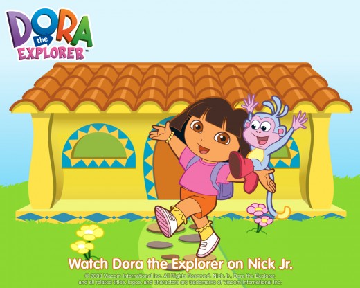 Sweet Dora Nick Jr Wallpaper