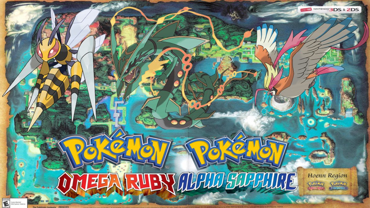 Get Pokemon Omega Rubyalpha Sapphire Mega Wallpaper By Jammyjet On