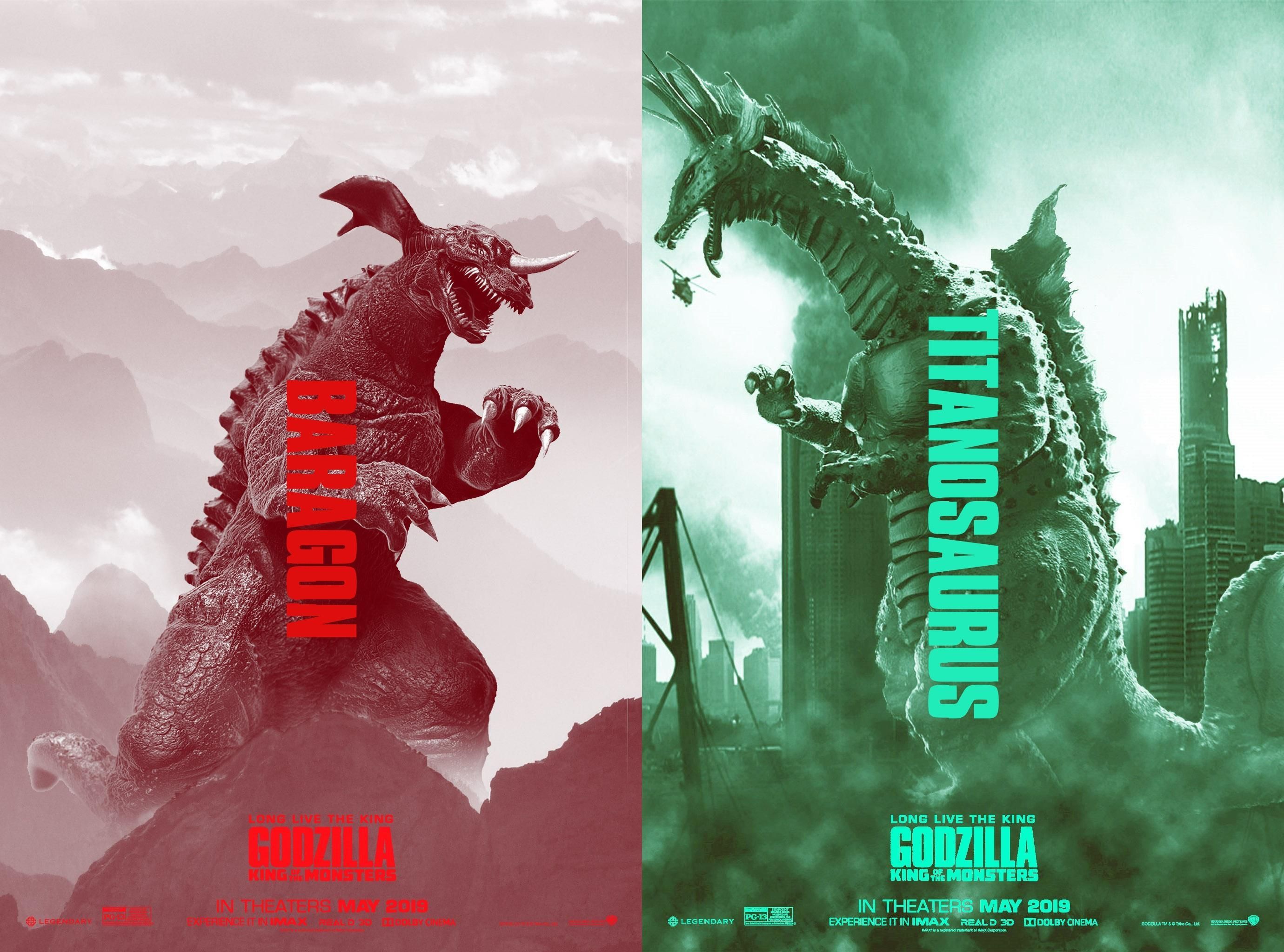 Baragon And Titanosaurus Co Regents Of The B List Monsters
