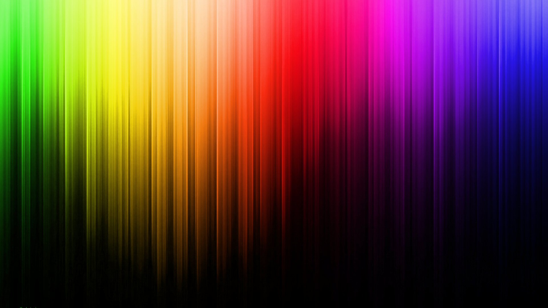 Rainbow Lines wallpaper