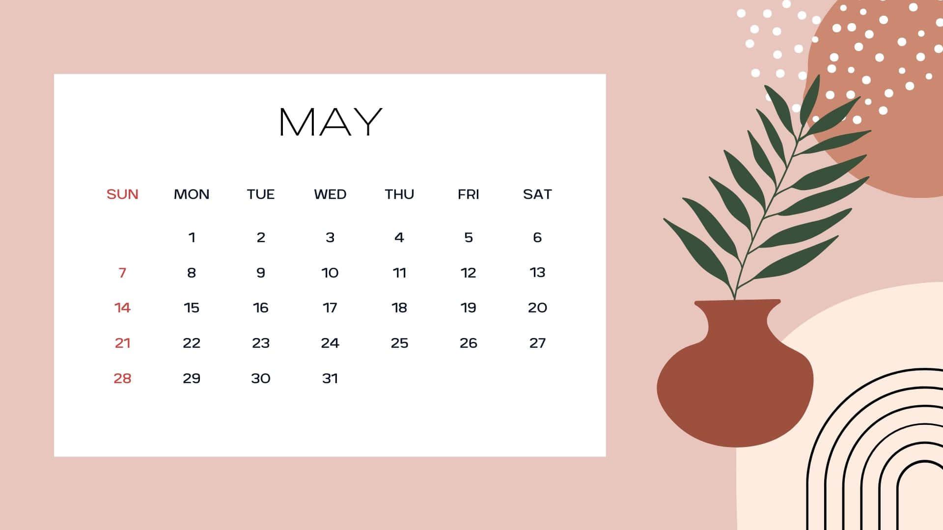 Free Download Christian Floral 2023 Calendar Desktop Wallpaper 