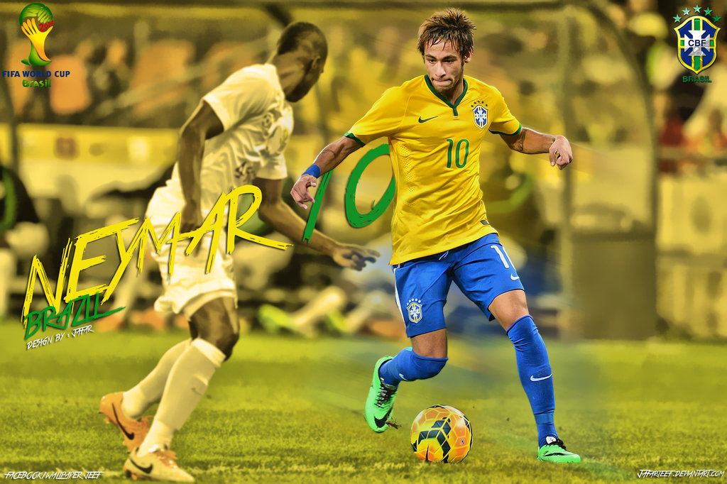 Neymar Brazil By Jafarjeef