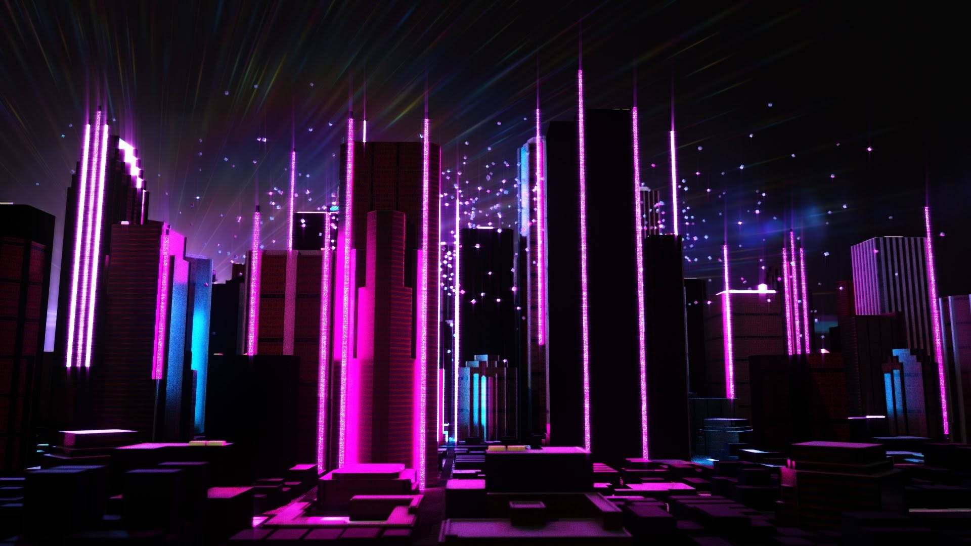 Neon City Wallpaper