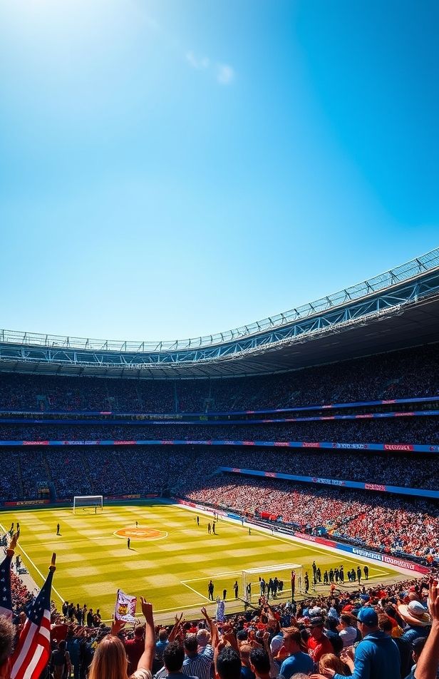HD Soccer Stadium Wallpaper