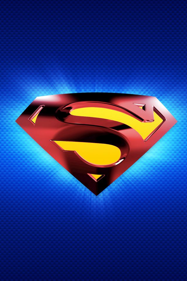 DC Superman Logo iPhone Wallpaper Superman Superman