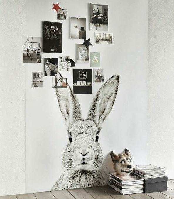 Wallpaper Mag Bunny Toivo S Room