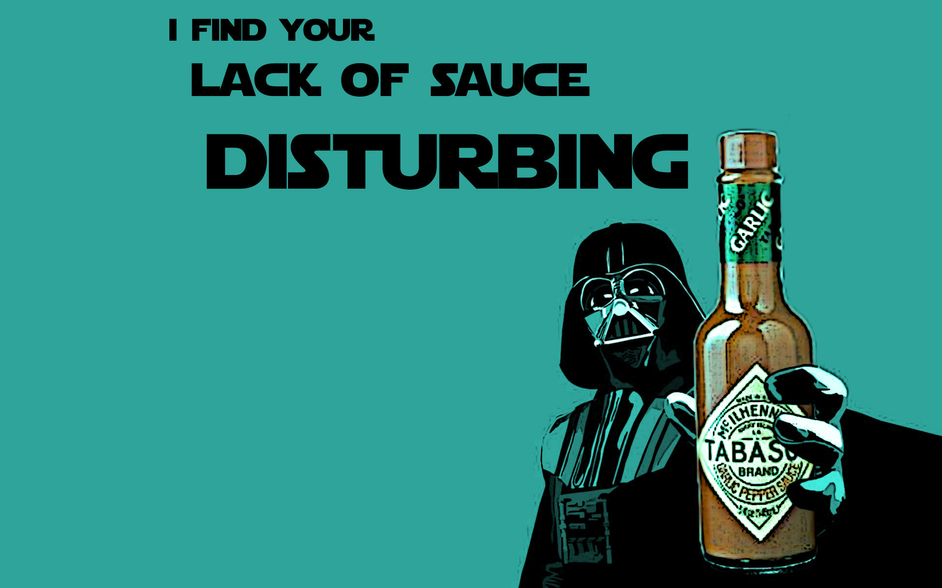 Darth Vader And Tabasco Wallpaper