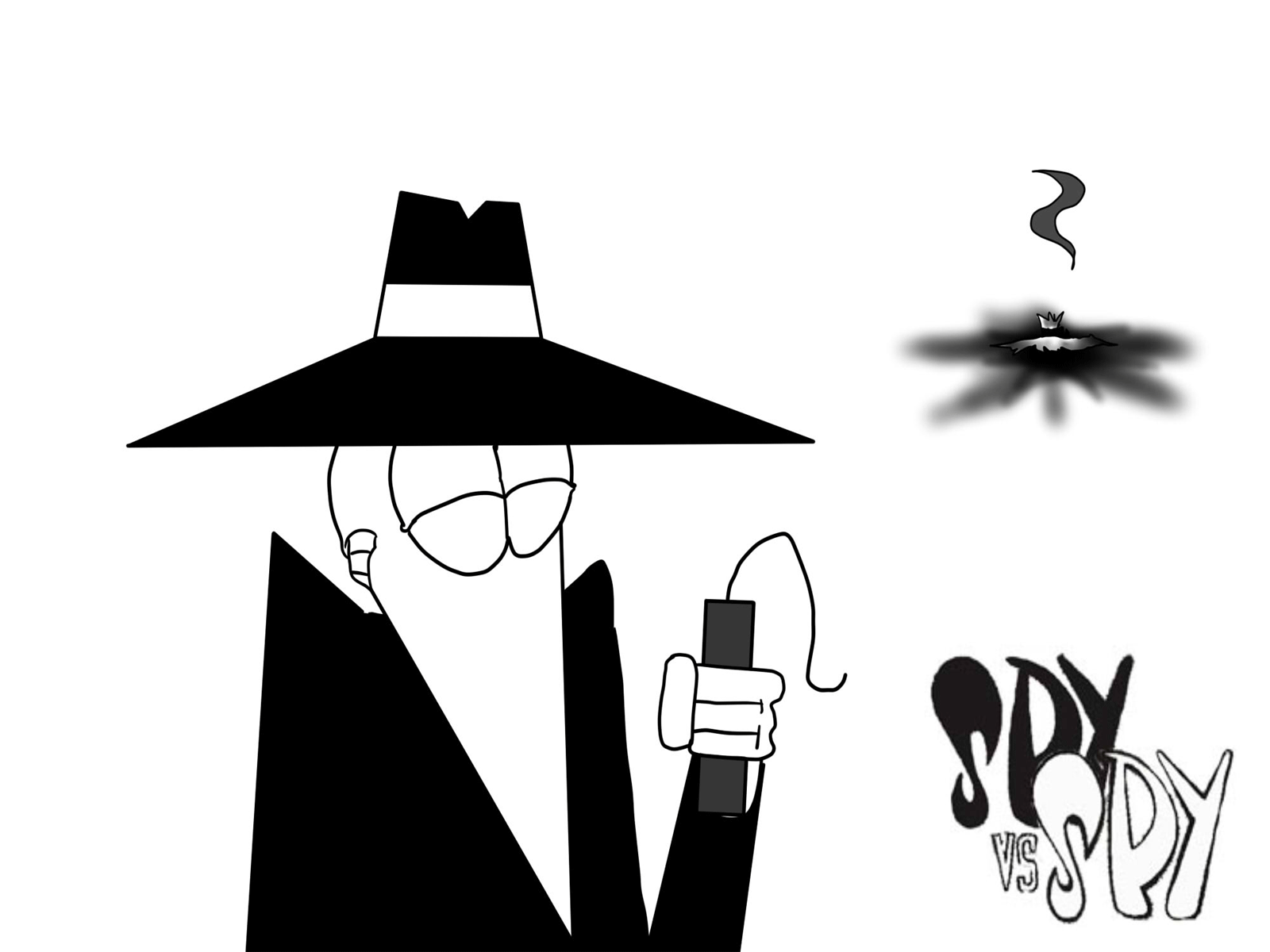 Spy vs spy animation  hehe by Humblehistorian on