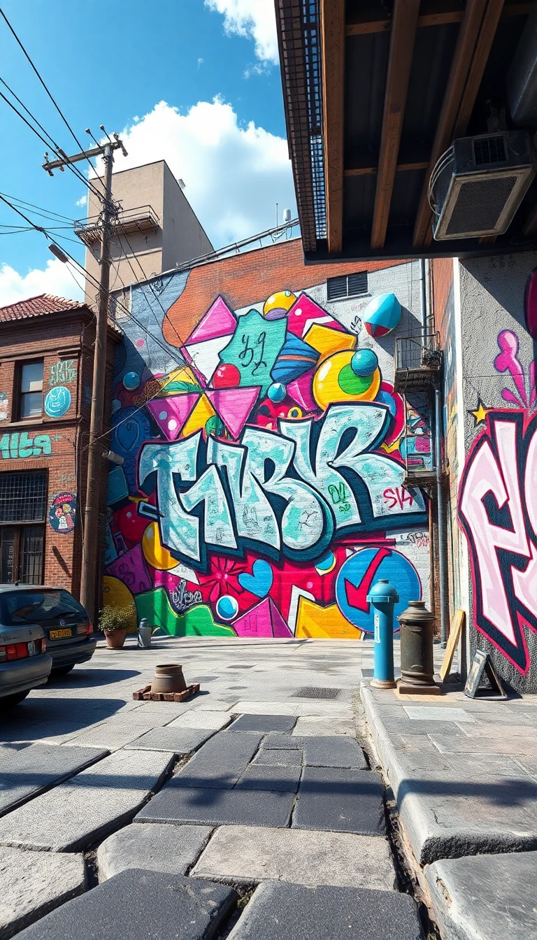 3d Street Art Wallpaper