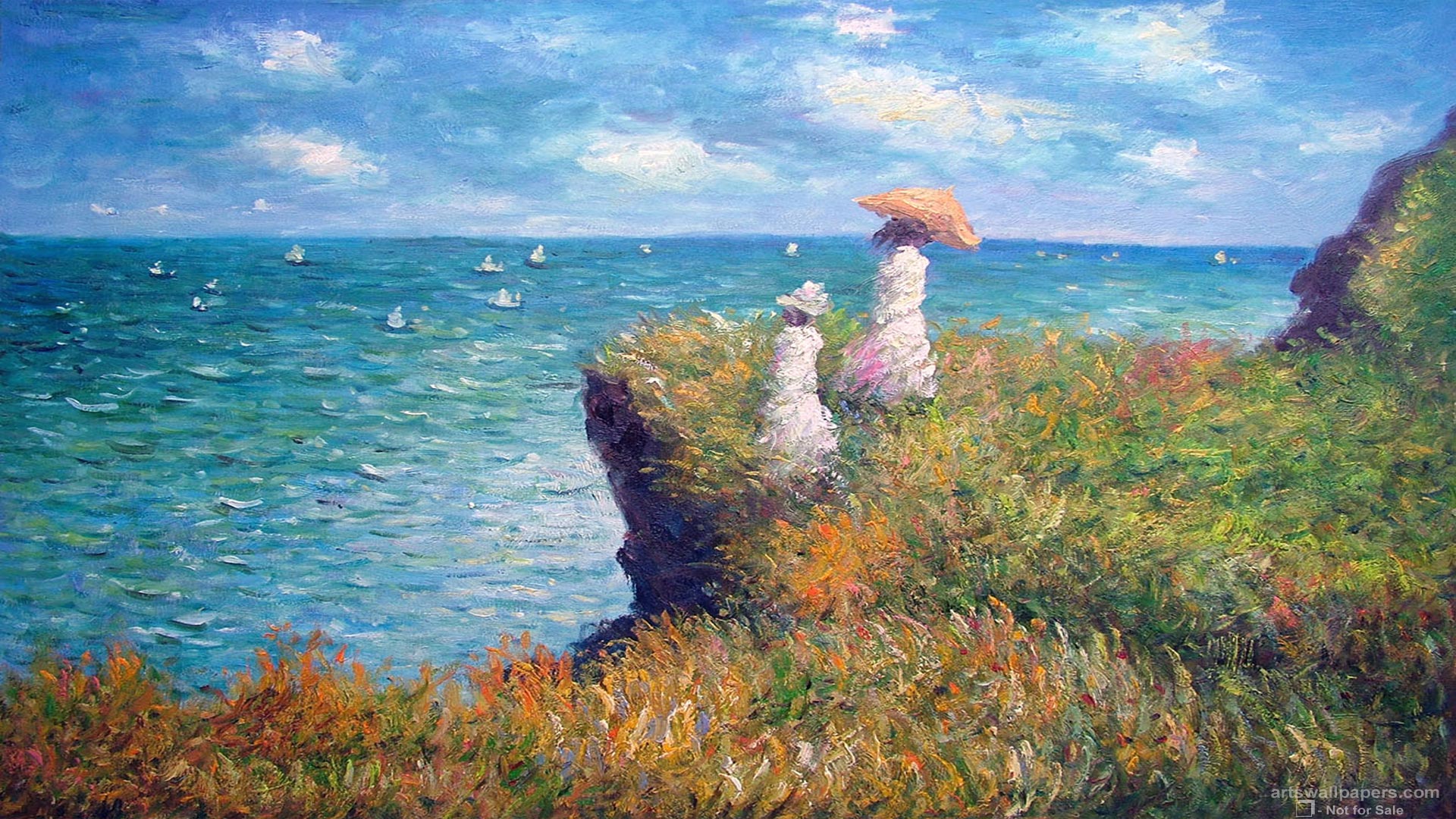 Claude Monet Wallpaper Paintings Art Wallpaper
