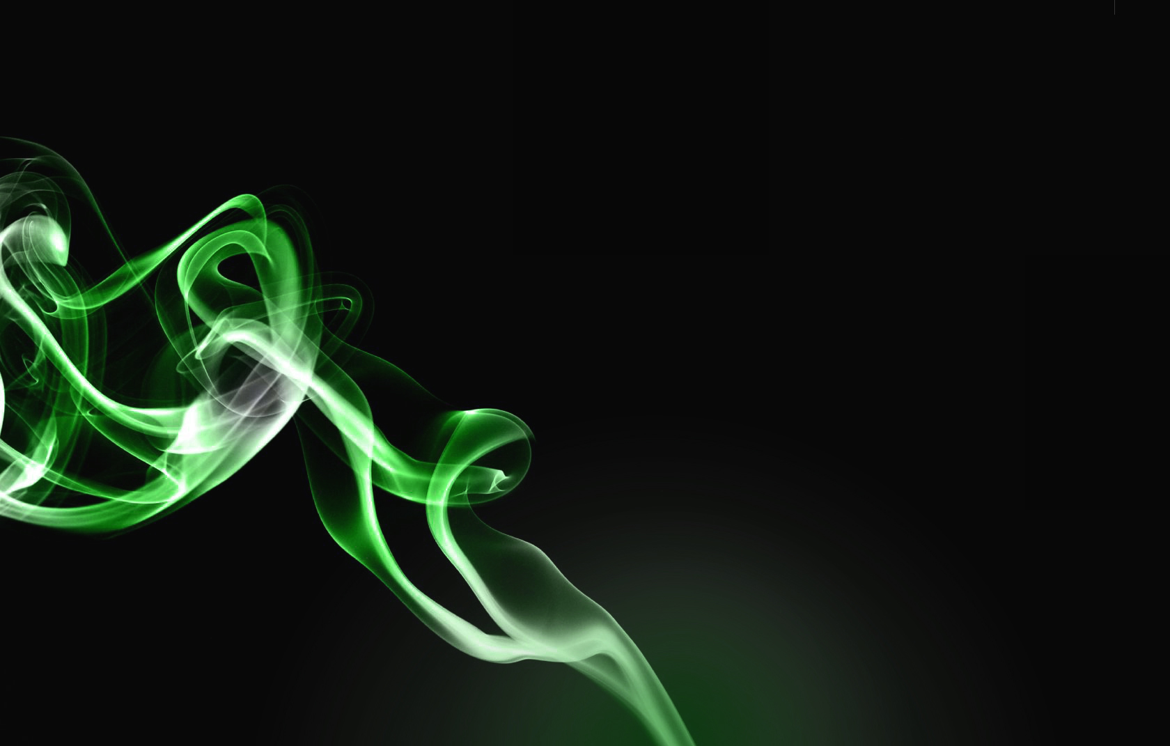 Green Smoke Wallpaper HD Pretty