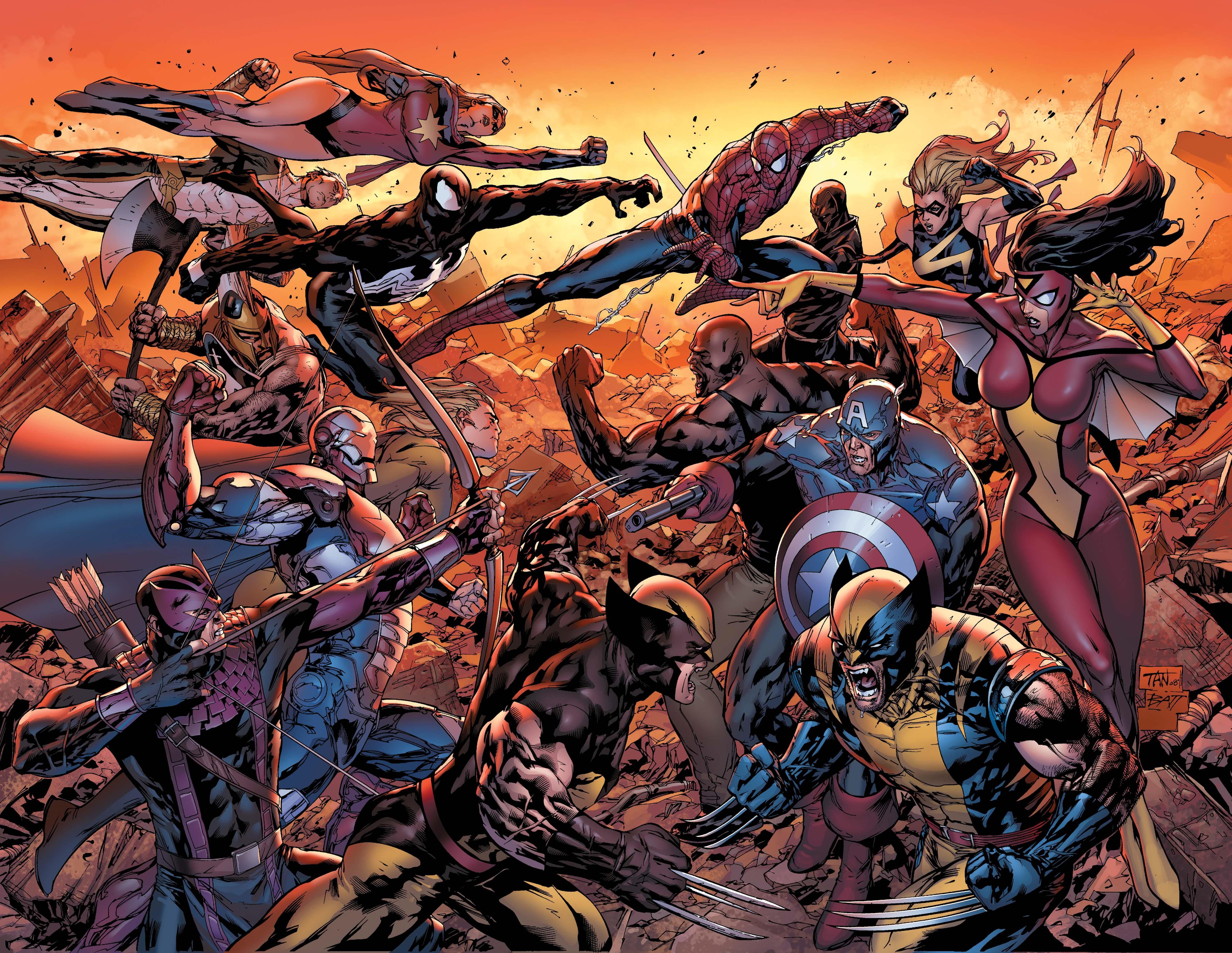 New Avengers Wallpaper X