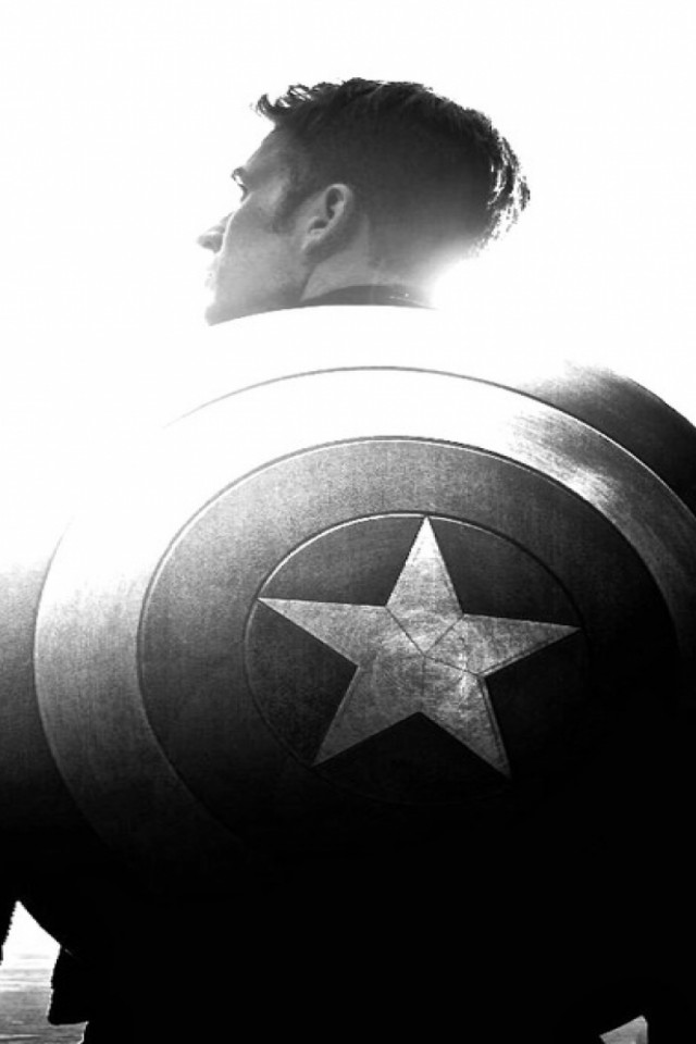 Captain America iPhone Wallpaper