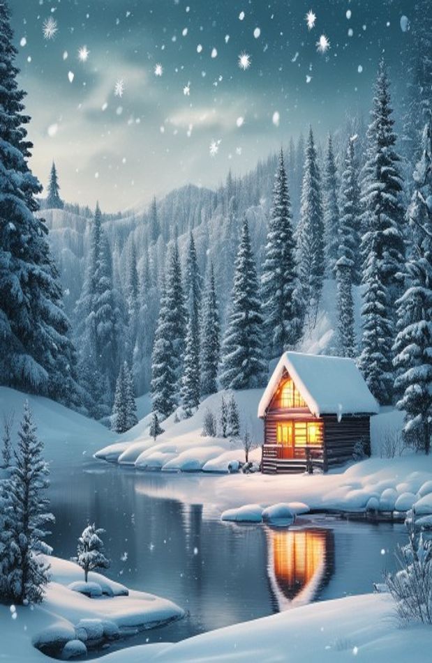 Winter Background Wallpaper