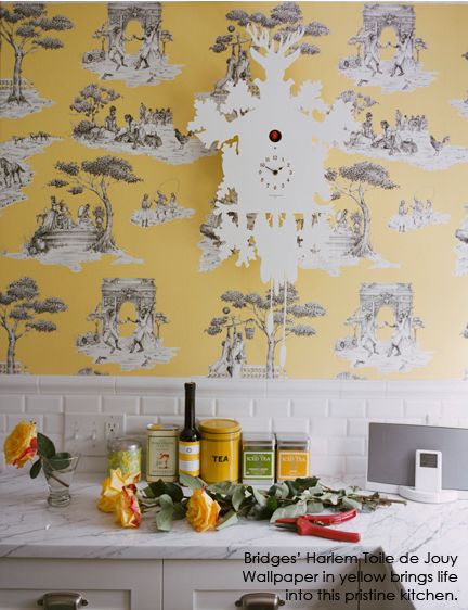 Toile De Jouy Wallpaper Decor