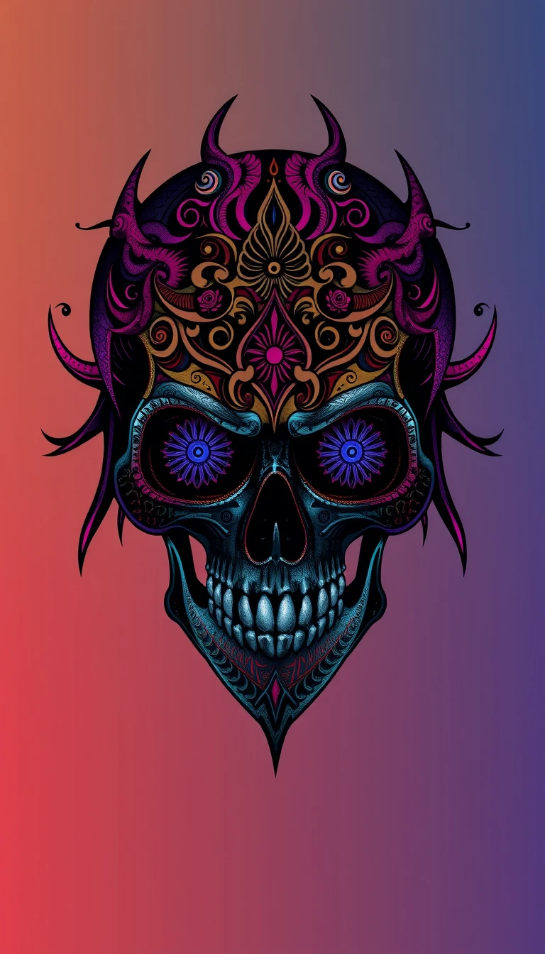 Skull Wallpaper For Mobile