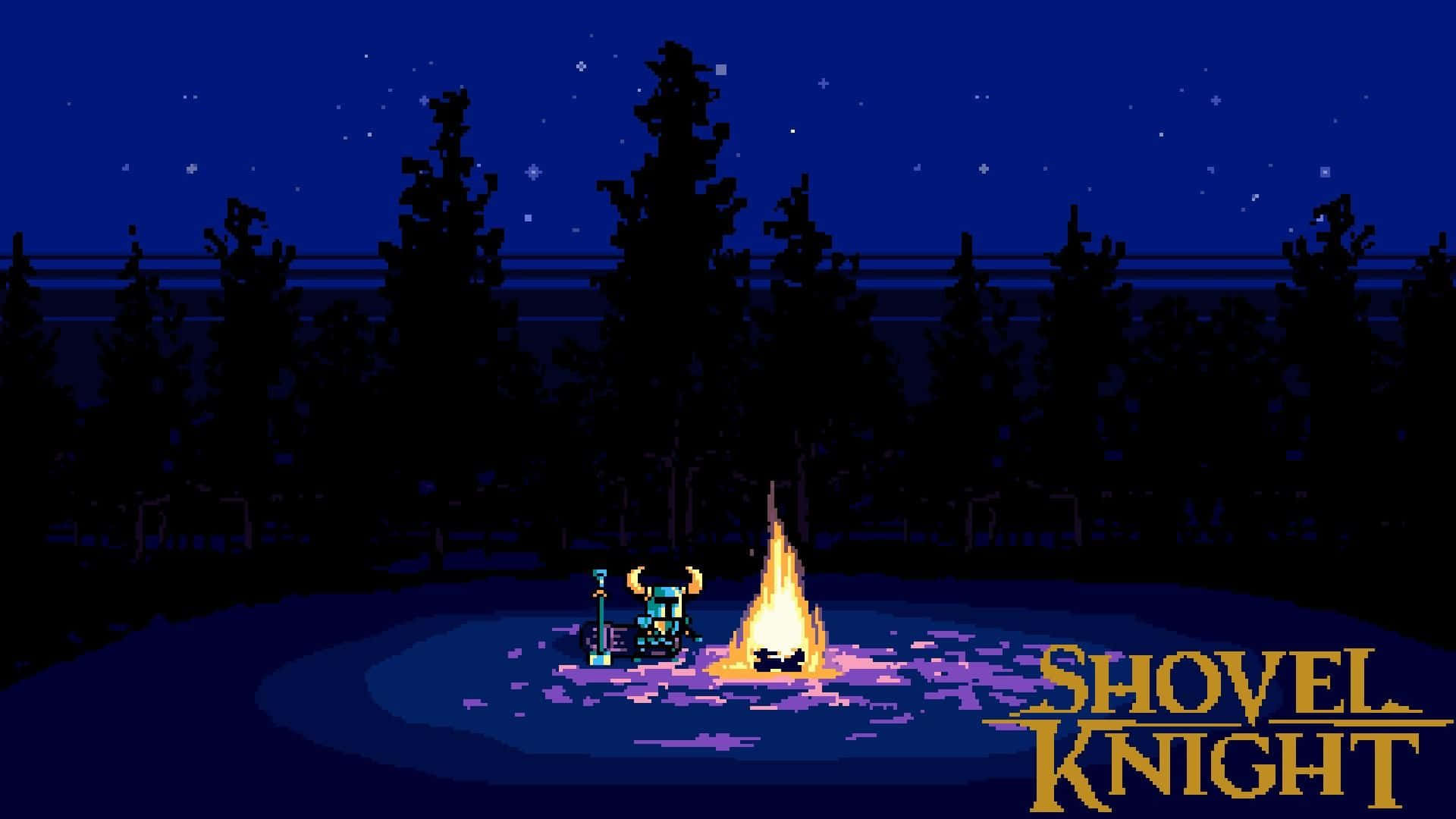 Pixel Game Background Wallpaper